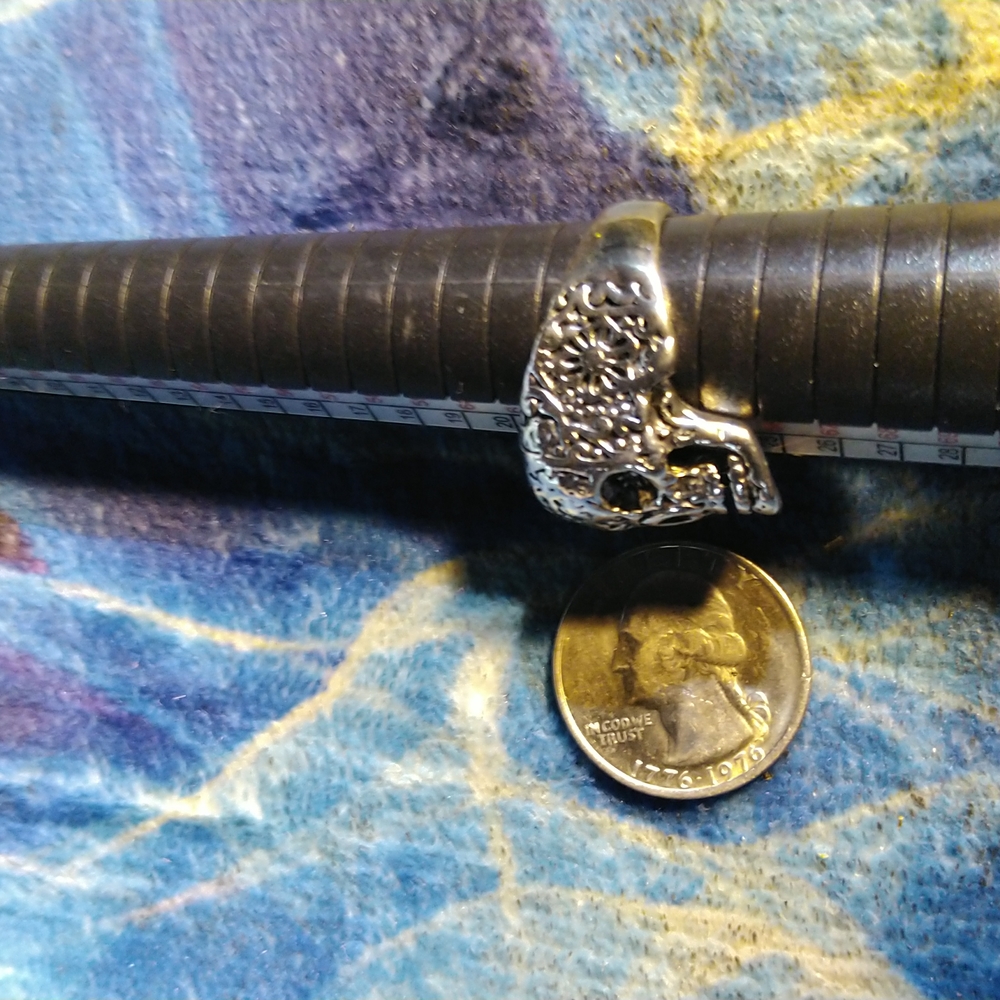 Design skull ring   (G) - Picture 3 of 5